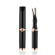 USB Eyelash Curler Heated Clip Type Eyelashes Curling Tool Black